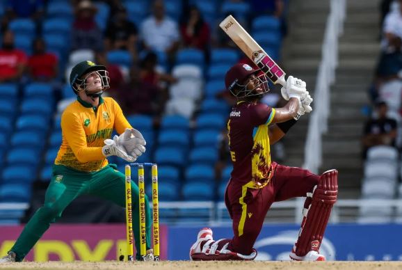 West Indies' third consecutive T20I